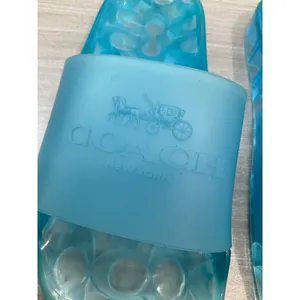 NWOT COACH ULYSSA JELLY POOL SLIDES thumbnail 2
