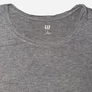 Heather Gray Gap short sleeve baby tee, size women’s large thumbnail 2