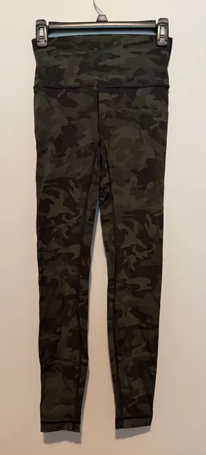 Lululemon Align High-Rise Pant 28 Heritage 365 Camo Dark Olive Multi Size 4 thumbnail 1