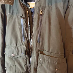 Michael Michael Kors Olive Green Winter Bomber Puffer Coat Womens M Down Filled thumbnail 4