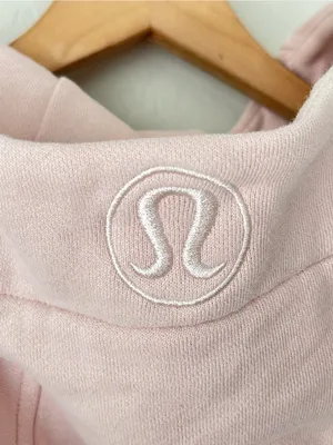 Lululemon Scuba Hoodie fleece zip up jacket feather pink 10 thumbnail 7