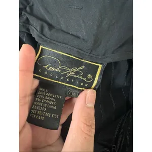 Black Pinstripe Dress Pants Women’s Size 20WT Career Work Straight Leg Trousers thumbnail 4