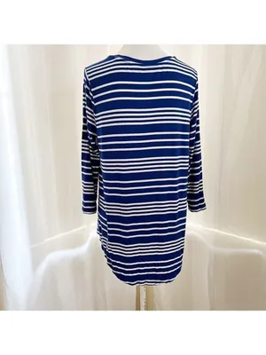 Merona striped tunic top Size‎ Large thumbnail 3