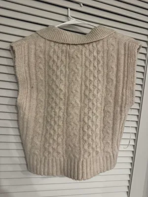 Pink Rose Sweater Vest thumbnail 4