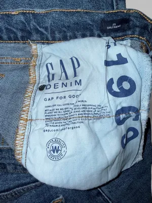 GAP Girlfriend Jeans Size 25 thumbnail 6