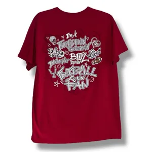 Gildan Ultra Cotton Alabama Crimson Tide Sweet Thing Apparel T-shirt Medium thumbnail 7
