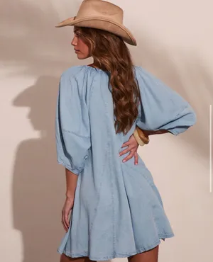 Vici Denim Romper thumbnail 2