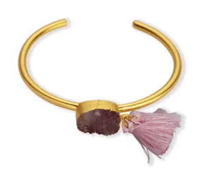 Myra Bags Purple Floret Bracelet thumbnail 1