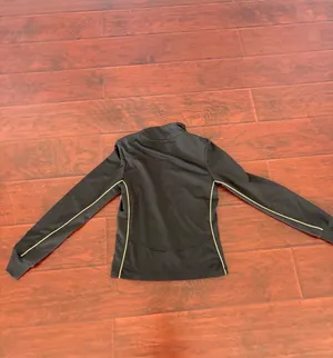 Express Black Ski Jacket with Gold Trim thumbnail 3