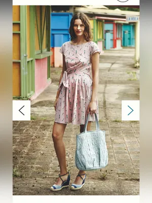 Bathing Beauty Dress Maeve by Anthropologie Size Medium thumbnail 2