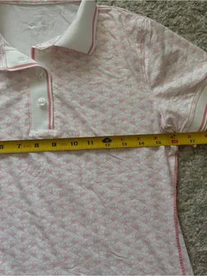 Vineyard Vines Women's Performance Golf Polo Shirt Floral Pattern XS thumbnail 4