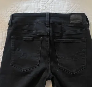 American Eagle Black Artist Flare Jeans thumbnail 3