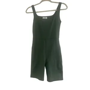 ✨Babaton Contour Squareneck Green Sz Small Romper✨ thumbnail 9