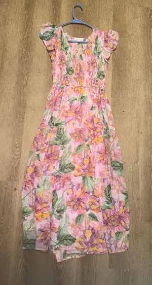 Floral dress Pink thumbnail 1