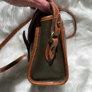 Dooney‎ & Bourke vintage Equestrian/ Fisherman Core crossbody bag B89 thumbnail 5