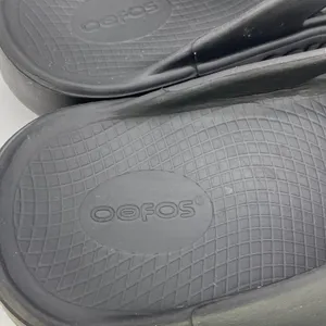 OOFOS OOriginal Recovery Sandal Unisex M8/W10 Black Casual Slip On Thong thumbnail 5