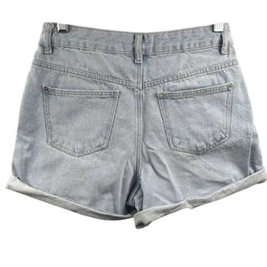 Urban Bliss Women's High Rise Denim Shorts Light Wash Blue Size‎ 4 Casual Summer thumbnail 3