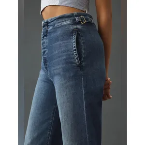 MOTHER Cinch Greaser Ankle Jeans Dark Stormy Night‎ Wide Leg Size 28 thumbnail 2