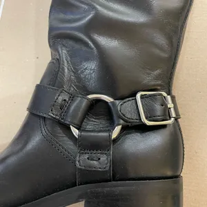 Dolce Vita Black Heeled Boots with Buckle Detail thumbnail 2