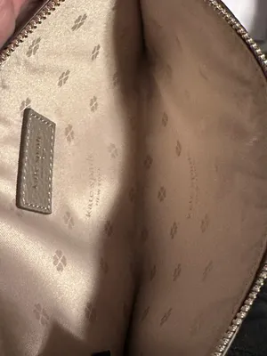 Kate Spade Gray Leather Wristlet thumbnail 5