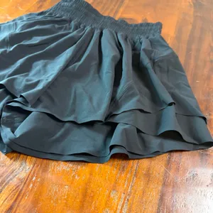 Lululemon Court Rival High-Rise Skirt Black XXS LW7DENS Tennis Skort thumbnail 7