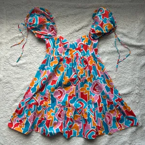 Amanda Uprichard Sicily Multicolor Mini Dress Size Small thumbnail 2