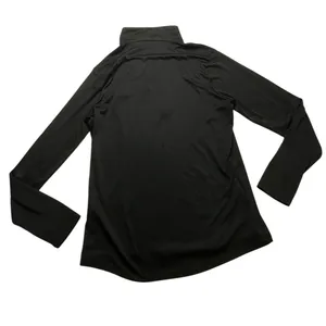 Gorpcore Collegiate Style Rutgers RWJ Fitness Blk Quarter Zip Athleisure Shacket thumbnail 7