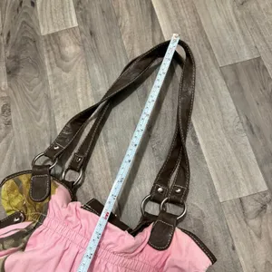 Realtree Pink Camo Western Shoulder Bag Studded Rhinestone Buckle Purse Y2K thumbnail 8