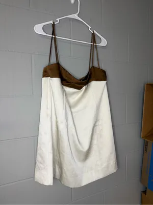 Free People x REVOLVE Verano Mini Dress in Ivory Combo Women’s Sz Medium Pockets thumbnail 3