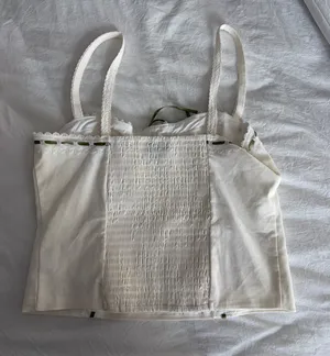 White corset top thumbnail 2