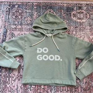 Cotopaxi Women's Do Good Organic Crop Sweatshirt Hoodie Size Small thumbnail 10