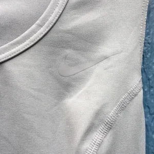 Nike Power Tank Top Stripe Grey Shirt Athletic Work Out Shirt XS v6x thumbnail 7
