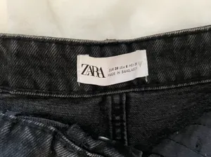 Black Jean Shorts thumbnail 2