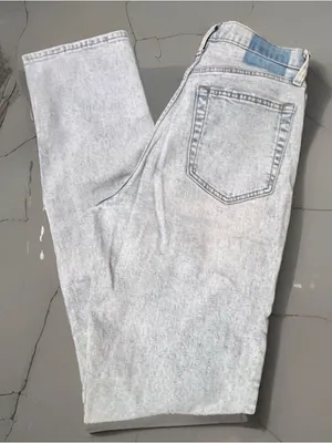 Abercrombie & Fitch Ultra High Rise 90’s Slim Straight Jeans Light Wash Sz 29 thumbnail 4