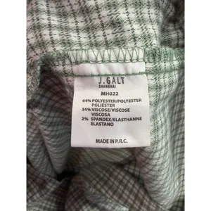 John Galt (Brandy‎ Melville) Green Plaid Cara Skirt thumbnail 4