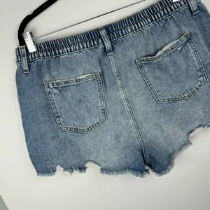 Aerie Daydream Denim Shorts Sz XL Distressed Light Wash Stretch Jean Short thumbnail 10