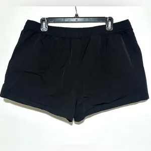 Aritzia TNA Black Nylon Running Shorts XL thumbnail 2