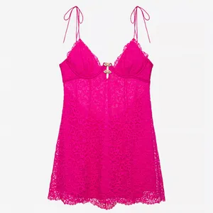 For love and lemons Butterfly Lace Slip Dress‎ thumbnail 6