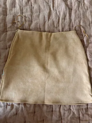 Francesca's Faux Suede Skirt thumbnail 2