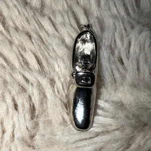 Ic Sterling Silver‎ Shoe Loafer Heel Charm 925 thumbnail 3
