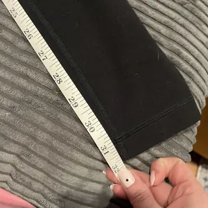 Lululemon Athletica Black Yoga Leggings Womens Size 6 Full Length Reversible thumbnail 4