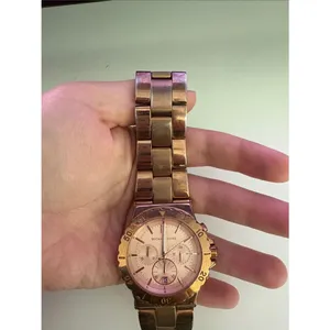 Michael Kors Rose Gold Chronograph Stainless Steel Watch thumbnail 7