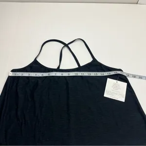 Beyond Yoga Featherweight Drift Away Sleep Tank Spacedye‎ Black Grey Large NEW thumbnail 7