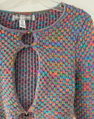 Urban Outfitters Colorful Cropped Sweater thumbnail 2