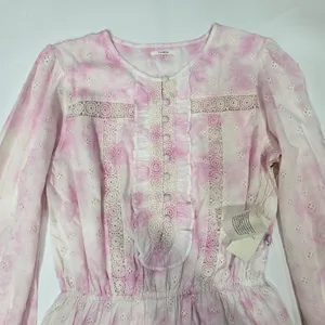 Tularosa Jordan Romper in Fuchsia Tie Dye XL thumbnail 6