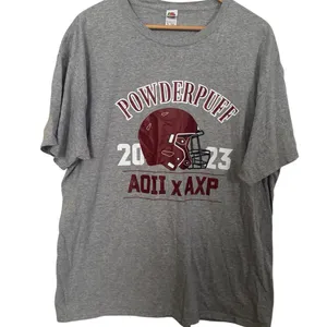 Fruit of the Loom 💥 AOII x AXP Powderpuff Football 2023 Crewneck Top thumbnail 2