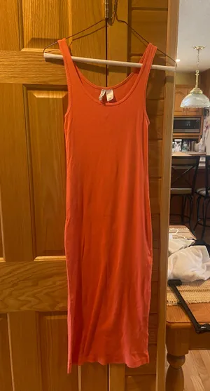 H&M Body Con Maxi Dress thumbnail 1