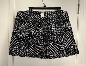 Maeve Low-Rise Belted Micro Mini Skirt size XL thumbnail 5