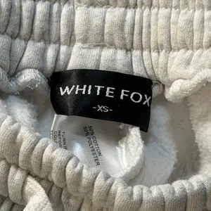 White Fox Boutique Sweatpants XS Heather Grey‎ Archive 6.0 Puff Print Joggers thumbnail 7