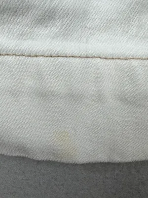 DL1961 Hepburn Cargo Jeans 24 Eggshell White High Rise Wide Leg 33" thumbnail 6